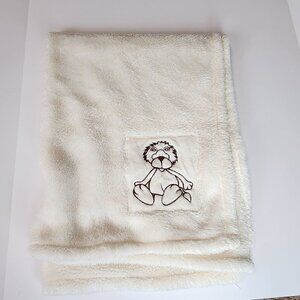 Baby Gear plush security blanket Lion off white